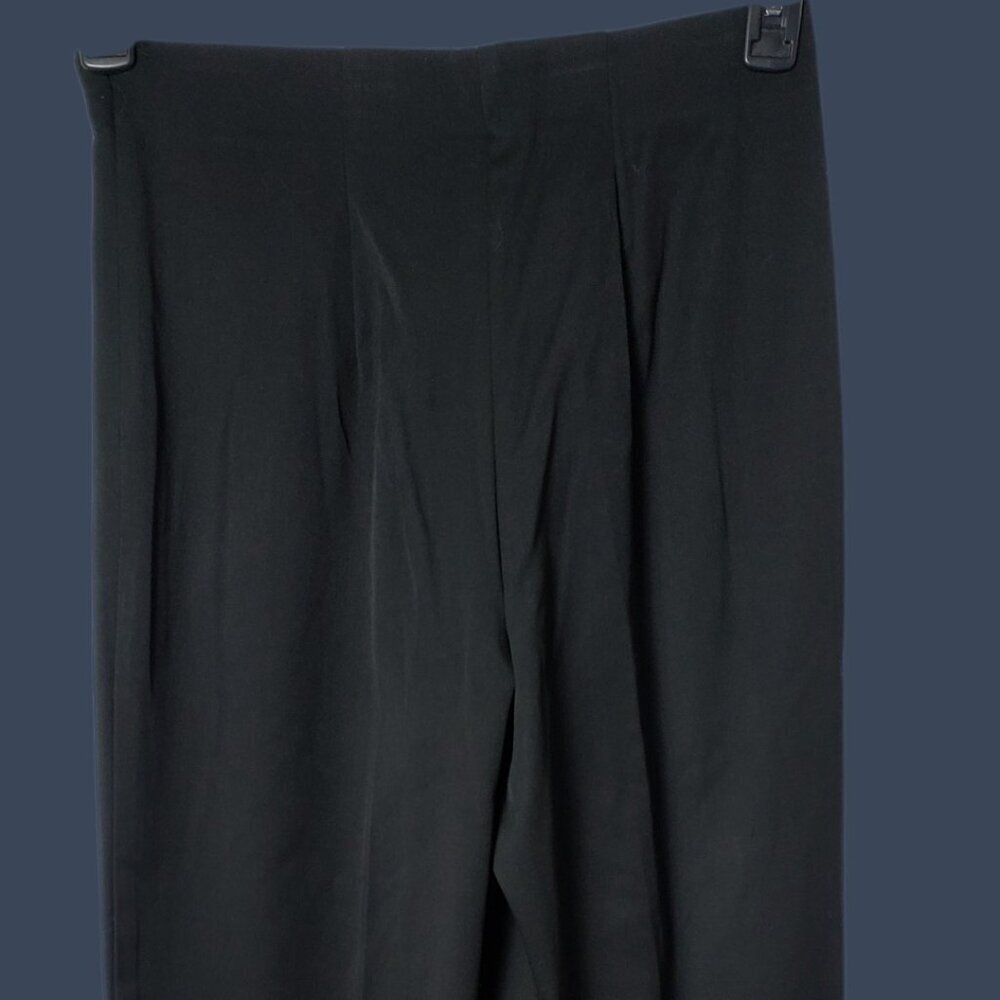 Briggs NY Womens Pleated Straight Dress Pants Black Size 8 - Picture 4 of 16